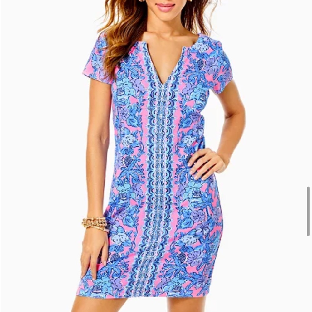 NWT Lilly Pulitzer UPF 50+ Sophiletta Dress, size Large